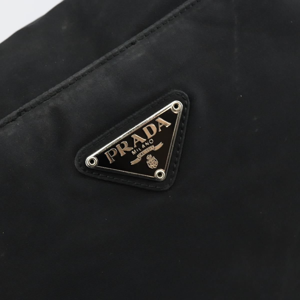 Prada Vintage Tote Tessuto, BLACK, NYLON, Tote bag