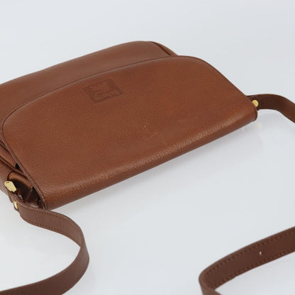 Burberry Vintage Shoulder Bag Leather, BROWN, LEATHER, Shoulder bag