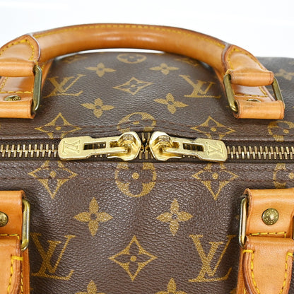 Louis Vuitton Keepall Bag Monogram Canvas, Brown, Canvas, Travel Bag