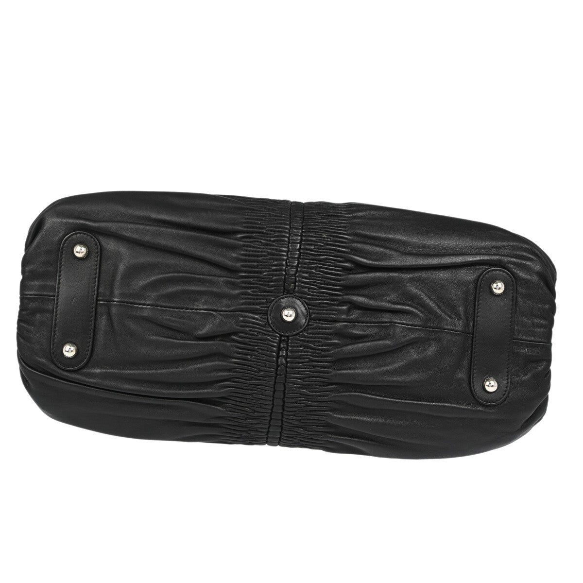 Christian Dior Karenina Tote Lambskin, BLACK, LEATHER, Tote bag
