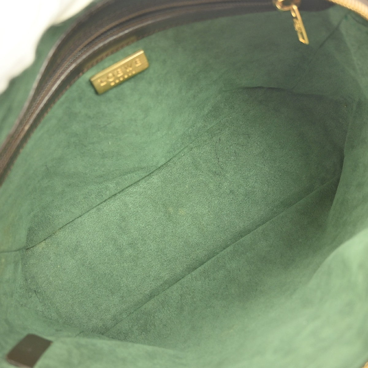 Loewe Vintage Handbag Leather, BROWN, LEATHER, Handbag
