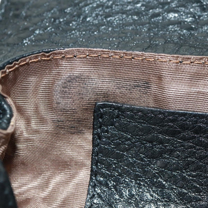 Chloe Lily Shoulder bag Leather, BLACK, LEATHER, Shoulder bag