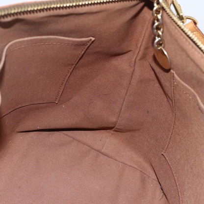 Louis Vuitton Palermo Handbag Monogram Canvas, BROWN, CANVAS, Tote bag