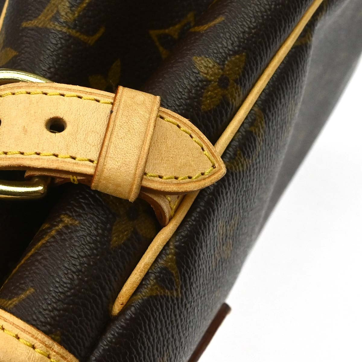 Louis Vuitton Batignolles Handbag Monogram Canvas, Brown, Canvas, Tote Bag