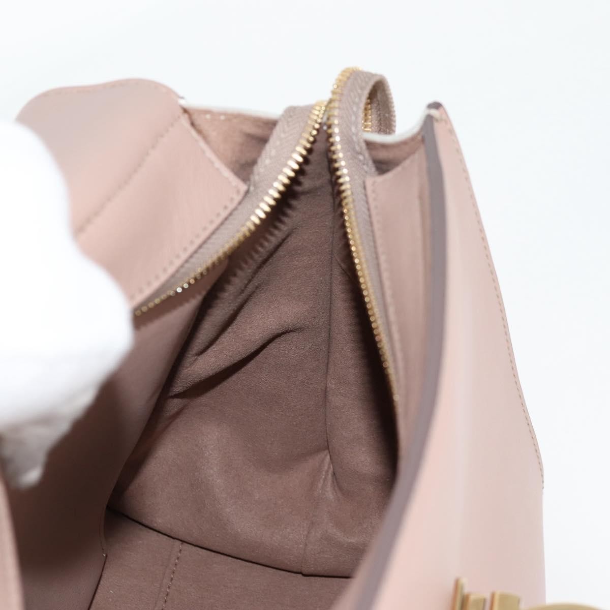 Salvatore Ferragamo Sofia Satchel Leather, PINK, LEATHER, Handbag