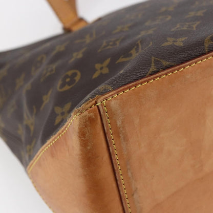 Louis Vuitton Cabas Mezzo Monogram Canvas, BROWN, CANVAS, Tote bag