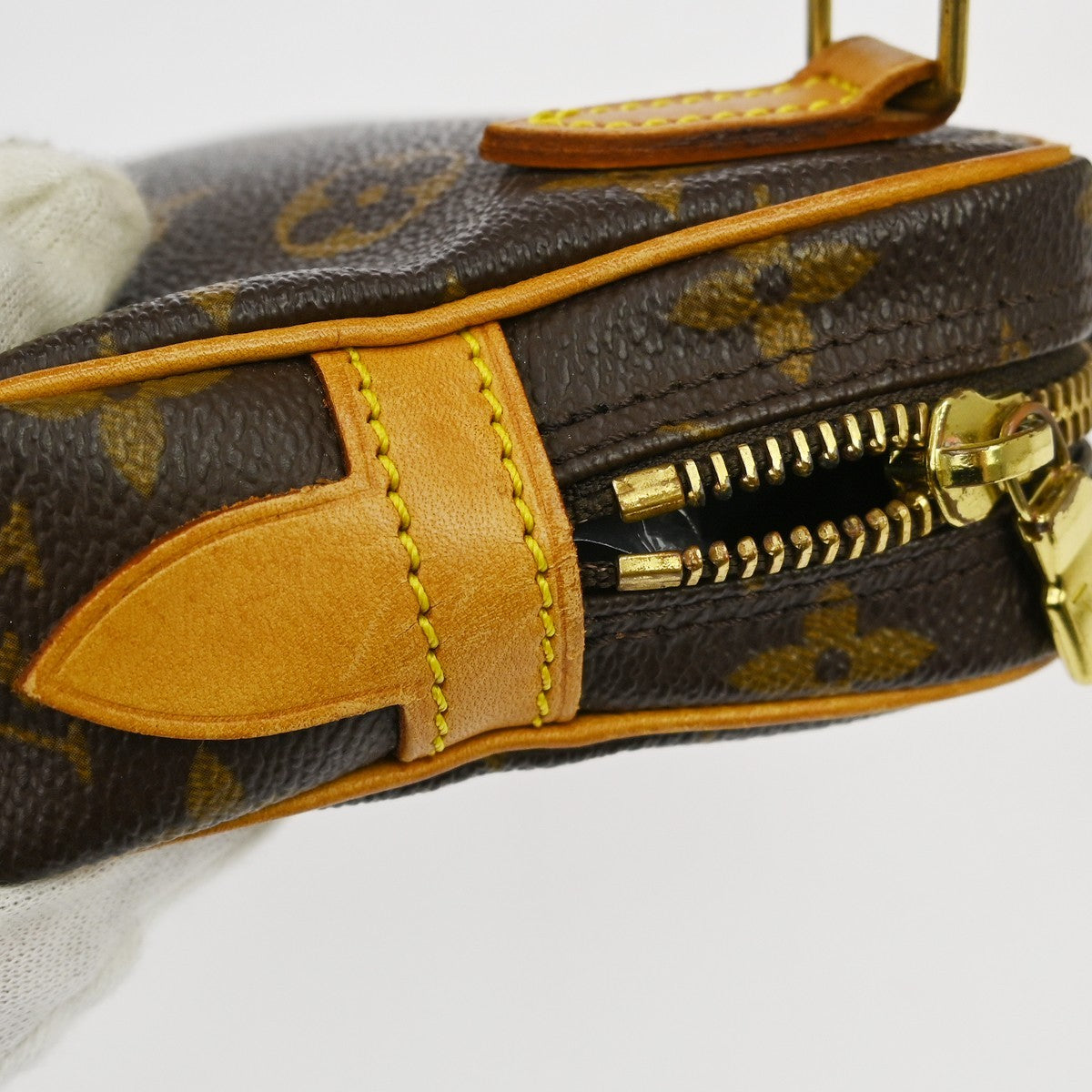 Louis Vuitton Pochette Marly Bandouliere Bag Monogram Canvas, Brown, Canvas, Shoulder Bag
