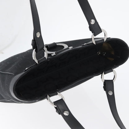 Salvatore Ferragamo Vintage Tote bag Canvas, Black, Canvas, Tote Bag