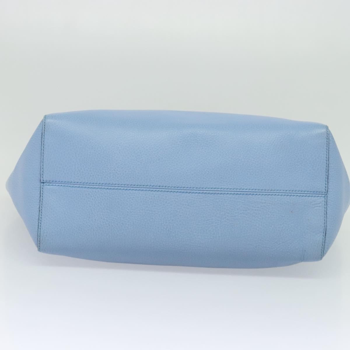 Gucci Swing Tote Leather, BLUE, LEATHER, Tote bag