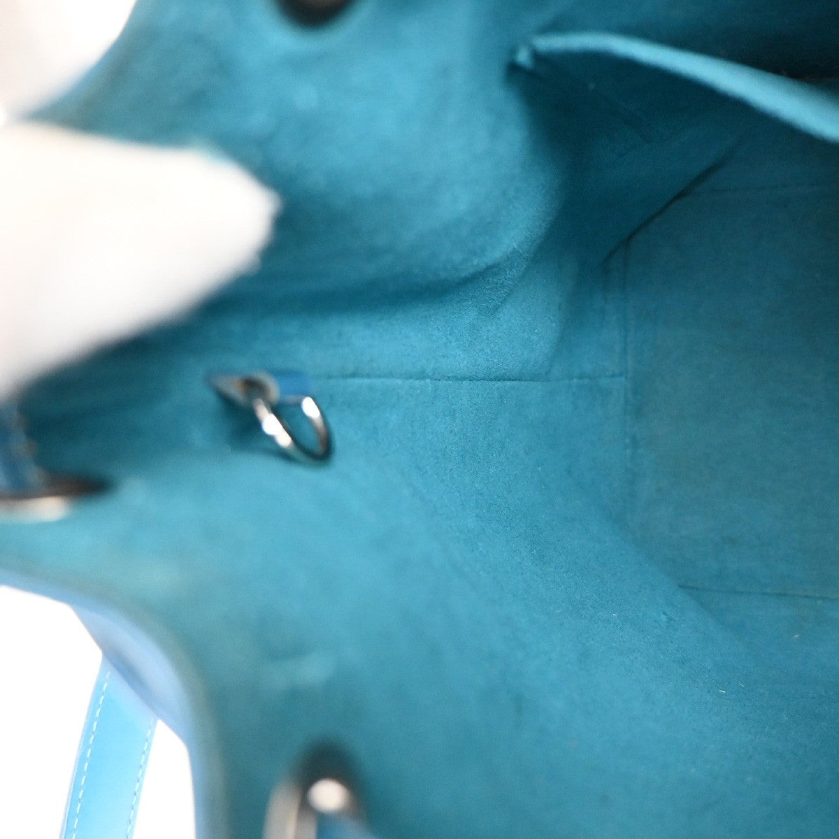 Louis Vuitton Noe Handbag Epi Leather, BLUE, LEATHER, Shoulder bag