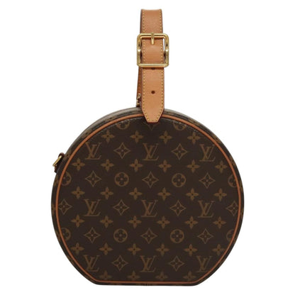 Louis Vuitton Petite Boite Chapeau Bag Monogram Canvas, BROWN, CANVAS, Shoulder bag