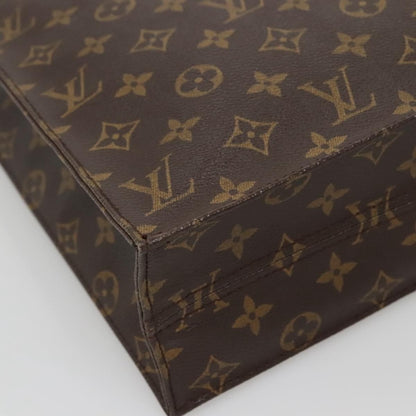 Louis Vuitton Sac Plat Bag Monogram Canvas, BROWN, CANVAS, Handbag