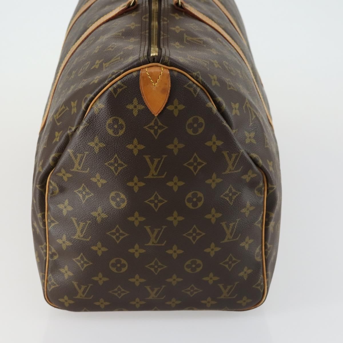 Louis Vuitton Keepall Bag Monogram Canvas, Brown, Canvas, Travel Bag