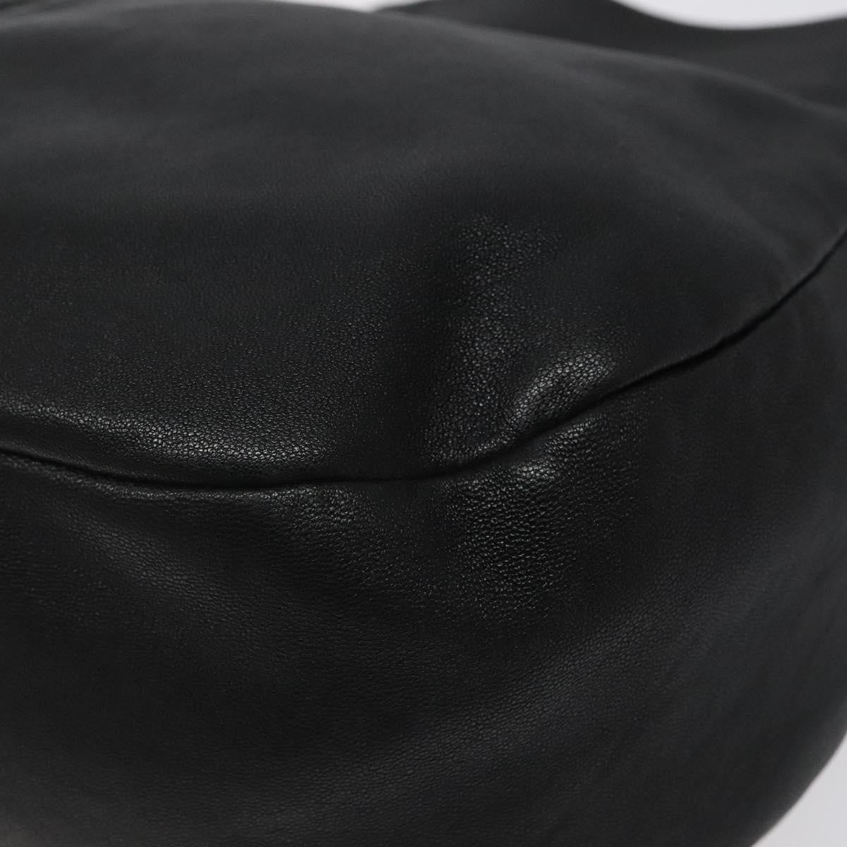 Salvatore Ferragamo Miss Vara Giusy Hobo Leather, BLACK, LEATHER, Shoulder bag