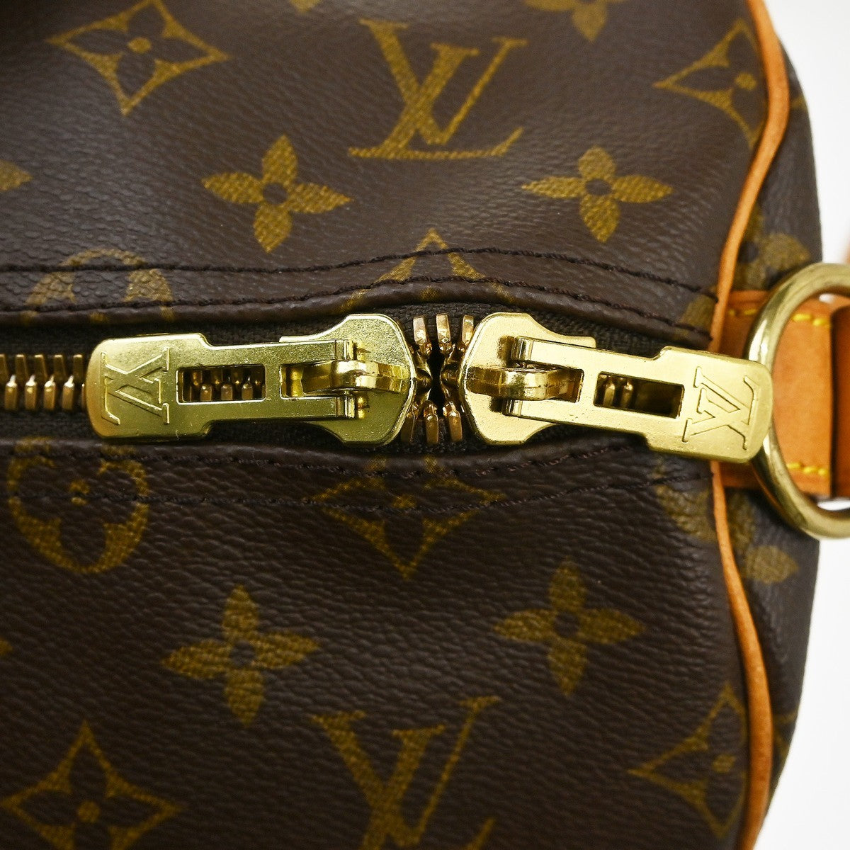 Louis Vuitton Keepall Bandouliere Bag Monogram Canvas, Brown, Canvas, Travel Bag