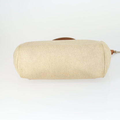 Hermes Herbag A Dos Backpack Toile, BEIGE, CANVAS, Backpack