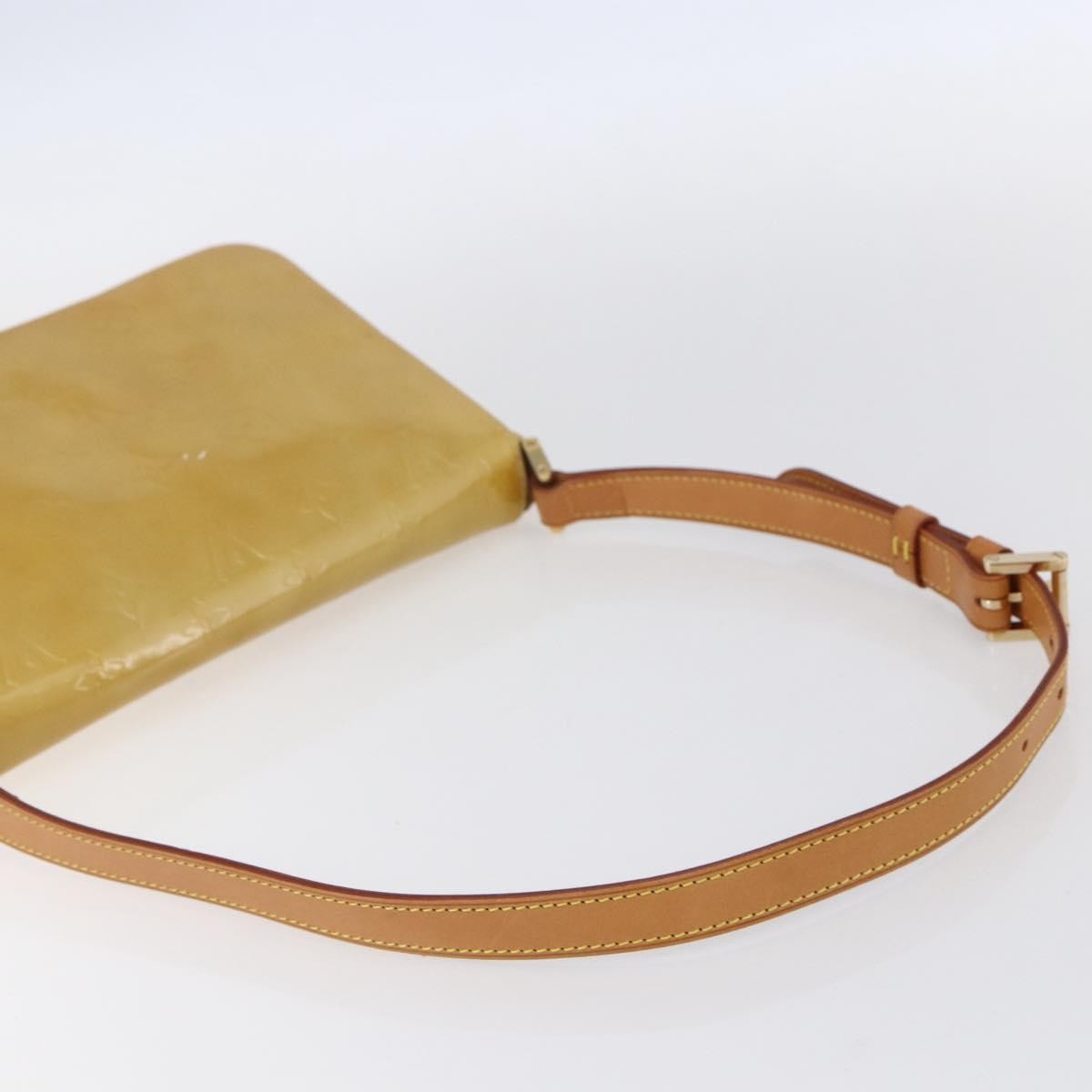 Louis Vuitton Thompson Street Handbag Monogram Vernis, BEIGE, PATENT_LEATHER, Shoulder bag