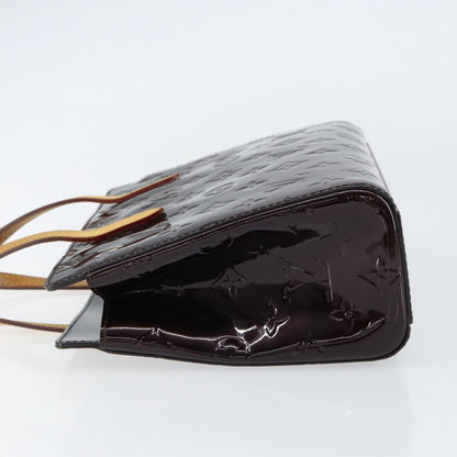 Louis Vuitton Catalina Handbag Monogram Vernis, PURPLE, PATENT_LEATHER, Handbag