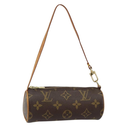 Louis Vuitton Papillon Pochette Monogram Canvas, BROWN, CANVAS, Handbag