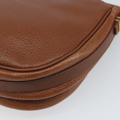 Burberry Vintage Shoulder Bag Leather, BROWN, LEATHER, Shoulder bag