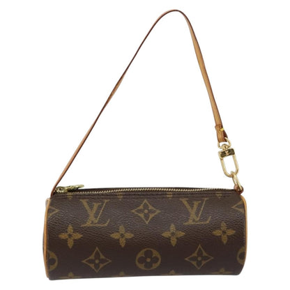 Louis Vuitton Papillon Pochette Monogram Canvas, BROWN, CANVAS, Handbag