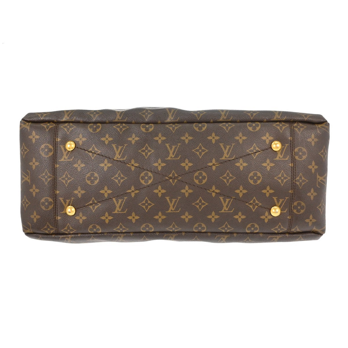 Louis Vuitton Artsy Handbag Monogram Canvas, Brown, Canvas, Handbag