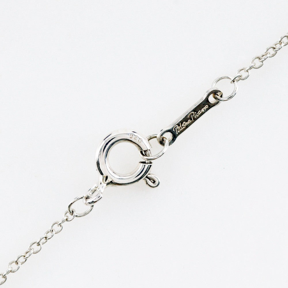 Tiffany & Co. Paloma Picasso Loving Heart Pendant Necklace Silver 925, SILVER, SILVER, Necklace