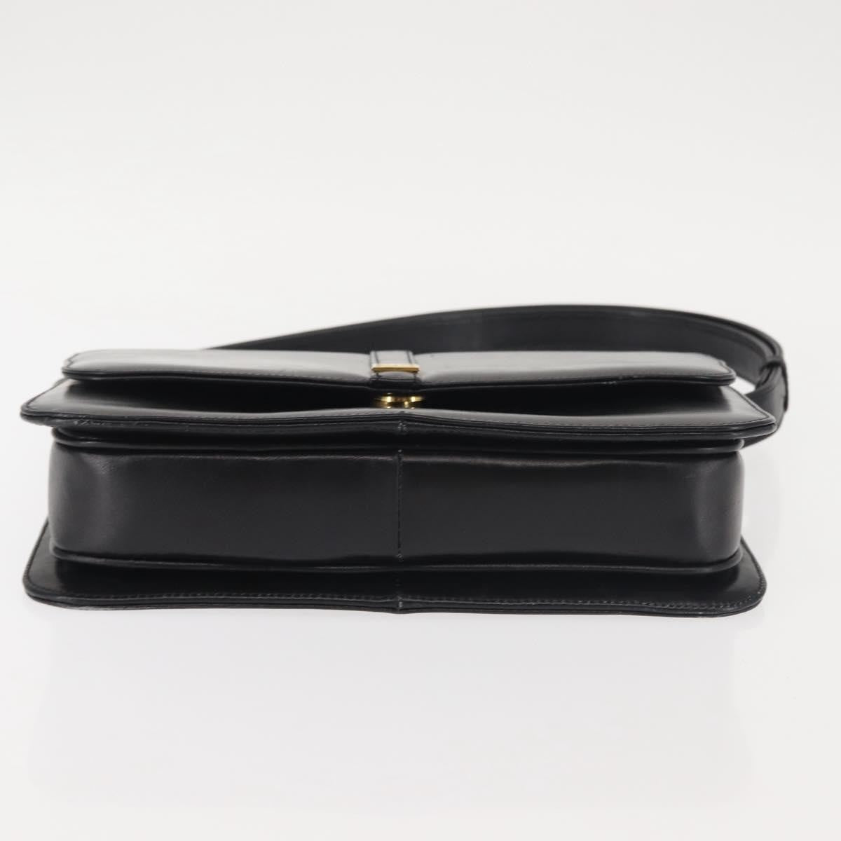 Givenchy Vintage 4G shoulder bag Leather, BLACK, LEATHER, Shoulder bag