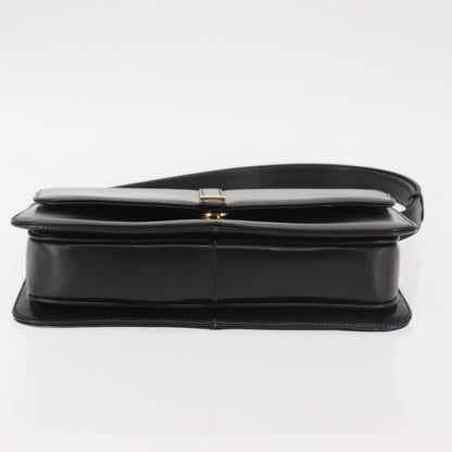 Givenchy Vintage 4G shoulder bag Leather, BLACK, LEATHER, Shoulder bag