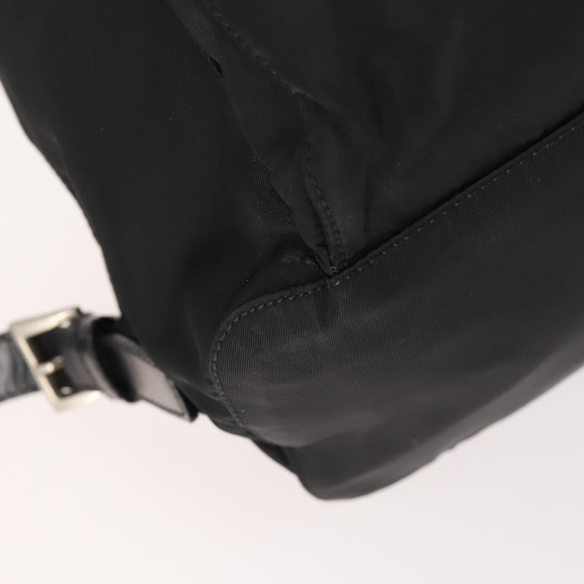 Prada Front Pocket Backpack Tessuto, BLACK, NYLON, Backpack