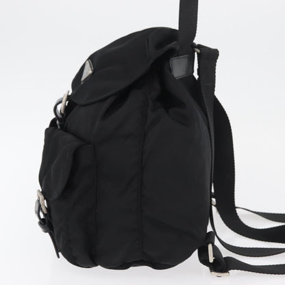 Prada Sac à dos Re-nylon nylon, Black, Nylon, Backpack