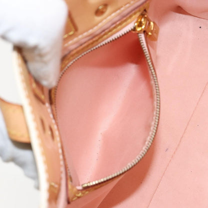 Louis Vuitton Reade Handbag Monogram Vernis, YELLOW, PATENT_LEATHER, Handbag