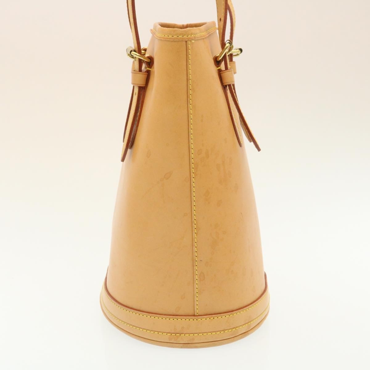 Louis Vuitton Marais Bucket Bag Nomade Leather, BEIGE, LEATHER, Handbag