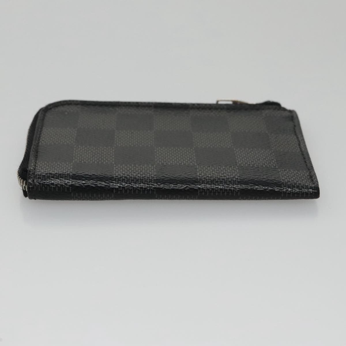 Louis Vuitton Porte-Monnaie NM Wallet Damier Graphite, GRAY, CANVAS, Wallets