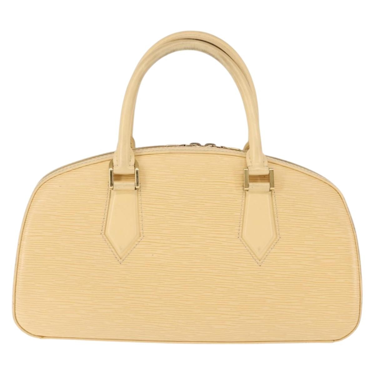 Louis Vuitton Jasmin Bag Epi Leather, BEIGE, LEATHER, Handbag