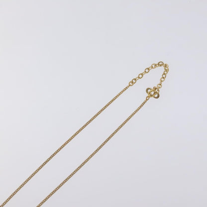 Christian Dior CD Pendant Necklace Gold-plated, GOLD, METAL, Necklace