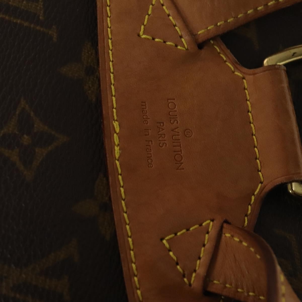 Louis Vuitton Vintage Montsouris Backpack Monogram Canvas, BROWN, CANVAS, Backpack