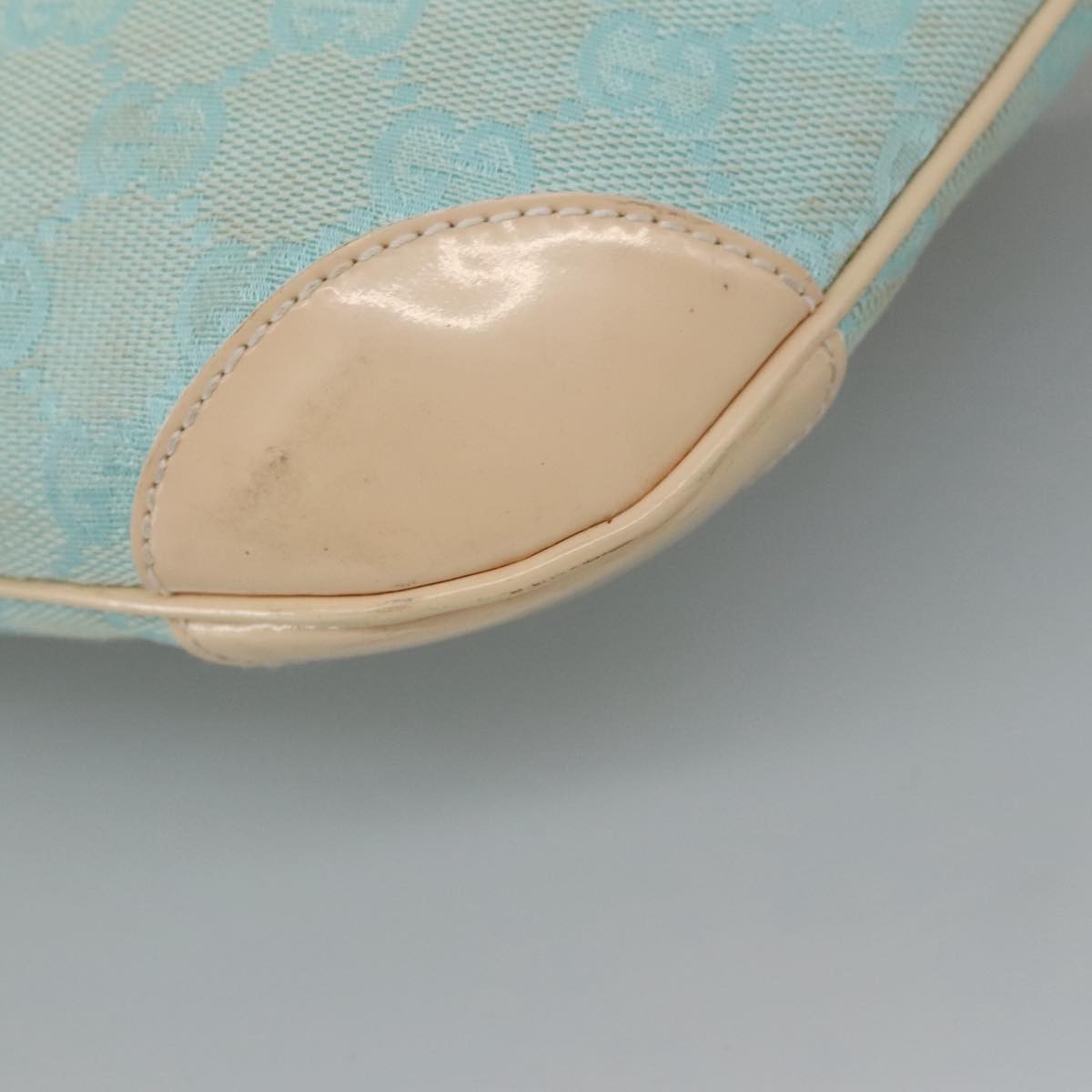 Gucci Vintage Hobo GG Canvas, BLUE, CANVAS, Shoulder bag