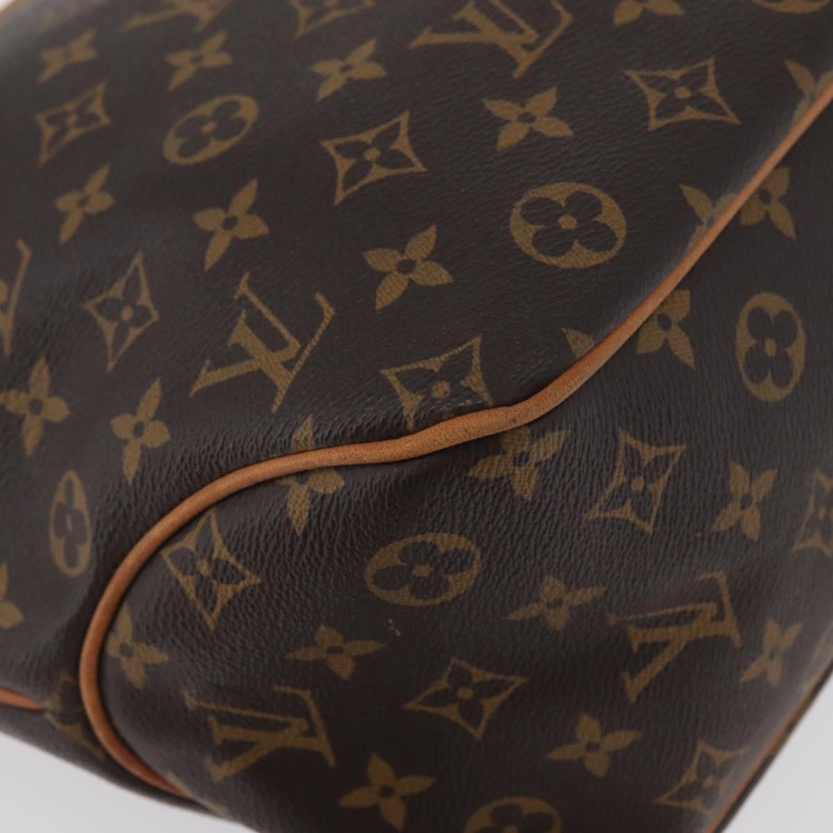 Louis Vuitton Delightful Handbag Monogram Canvas, BROWN, CANVAS, Tote bag