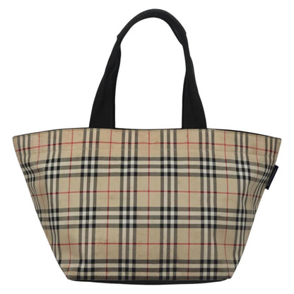 Burberry Nova Check Tote Nylon, BEIGE, NYLON, Tote bag