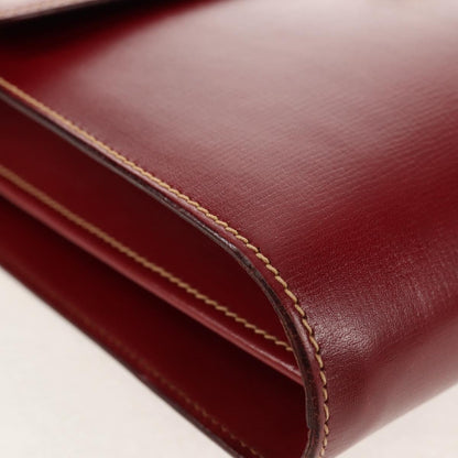 Loewe Leather Briefcase Leather, RED, LEATHER, Briefcase