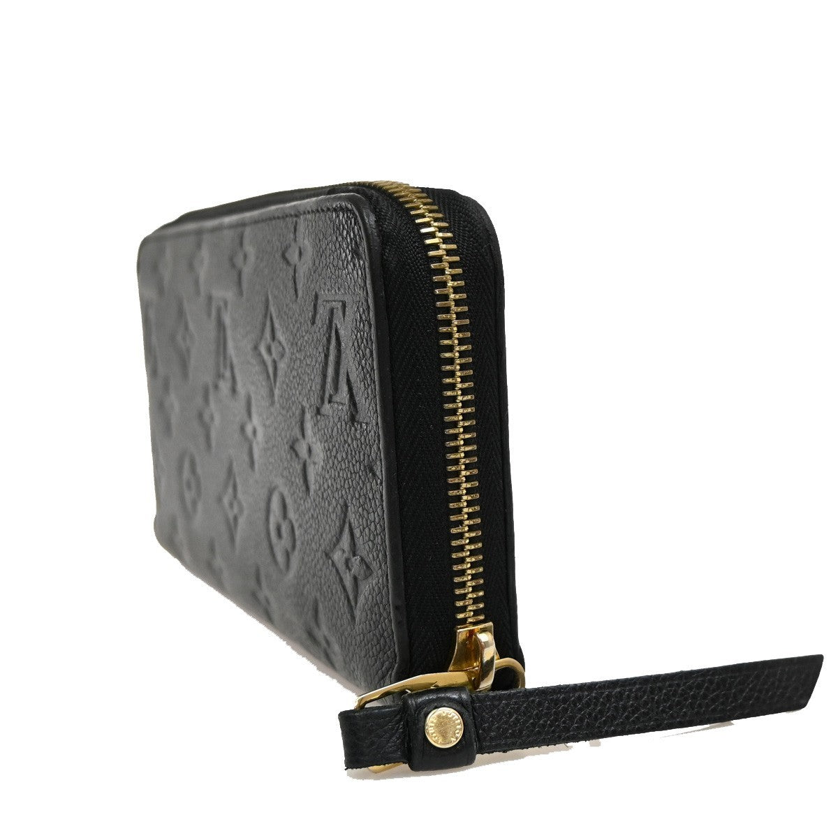 Louis Vuitton Portefeuille zippy Monogramme Empreinte Monogramme Empreinte, BLACK, LEATHER, Wallets