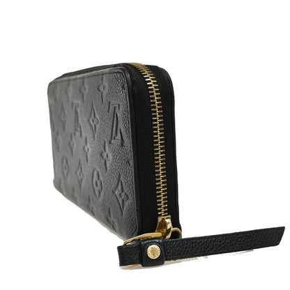 Louis Vuitton Portefeuille zippy Monogramme Empreinte Monogramme Empreinte, BLACK, LEATHER, Wallets