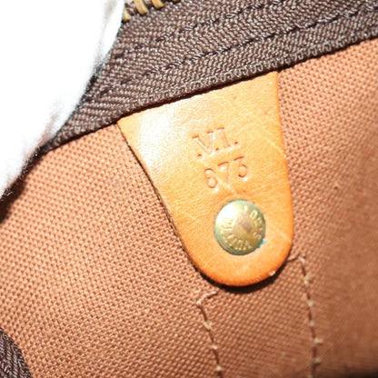 Louis Vuitton Keepall Bag Monogram Canvas, BROWN, CANVAS, Travel bag