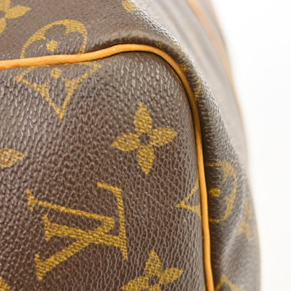 Louis Vuitton Keepall Bag Monogram Canvas, Brown, Canvas, Travel Bag