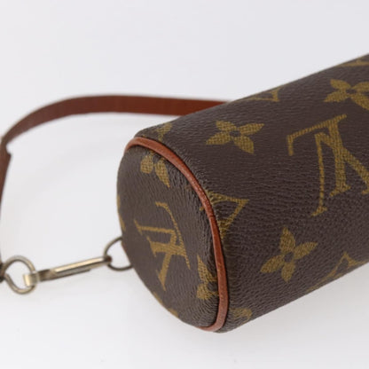 Louis Vuitton Papillon Pochette Monogram Canvas, Brown, Canvas, Clutch
