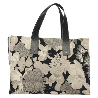 Burberry Vintage Tote Canvas, BLACK, CANVAS, Tote bag