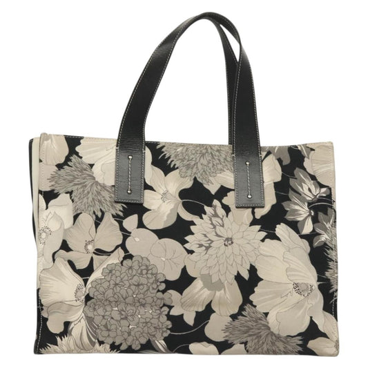Burberry Vintage Tote Canvas, BLACK, CANVAS, Tote bag