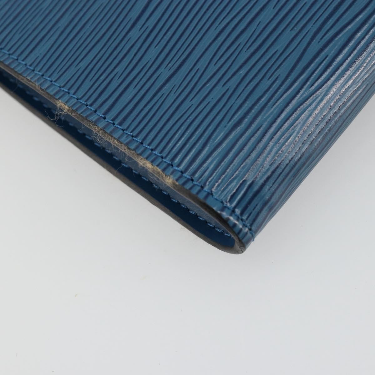 Louis Vuitton Pochette Accessoires Epi Leather, Blue, Leather, Clutch