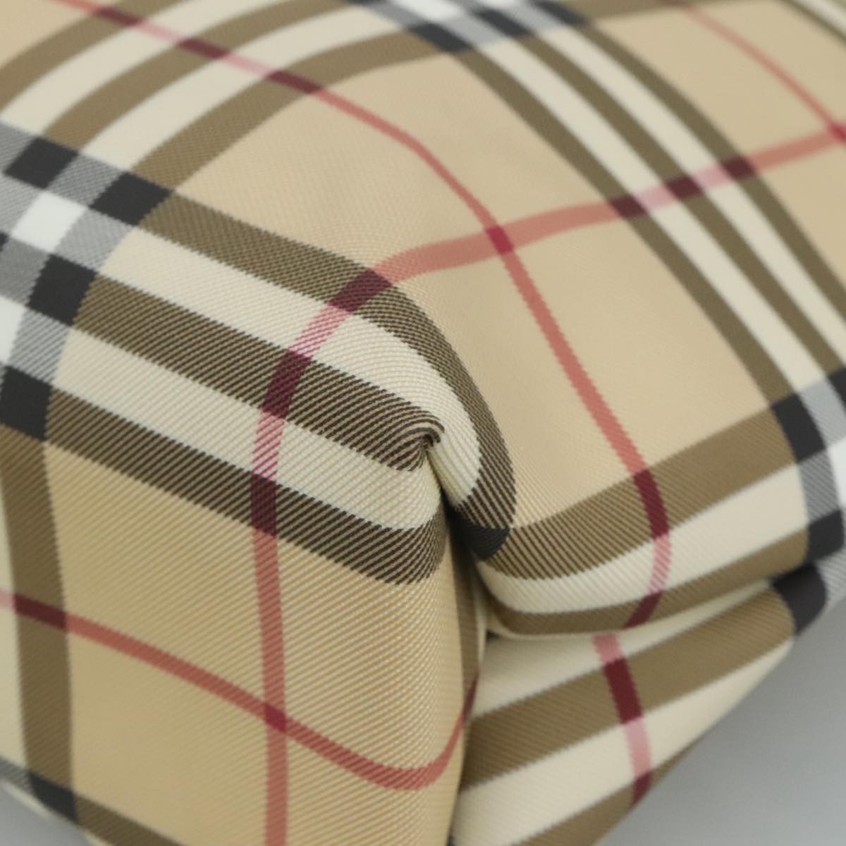 Burberry Top Handle Tote Nova Check Canvas, BEIGE, CANVAS, Tote bag